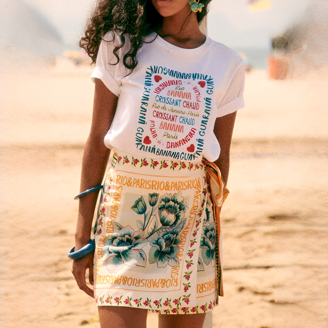 Alyana - Asymmetrical Short Skirt