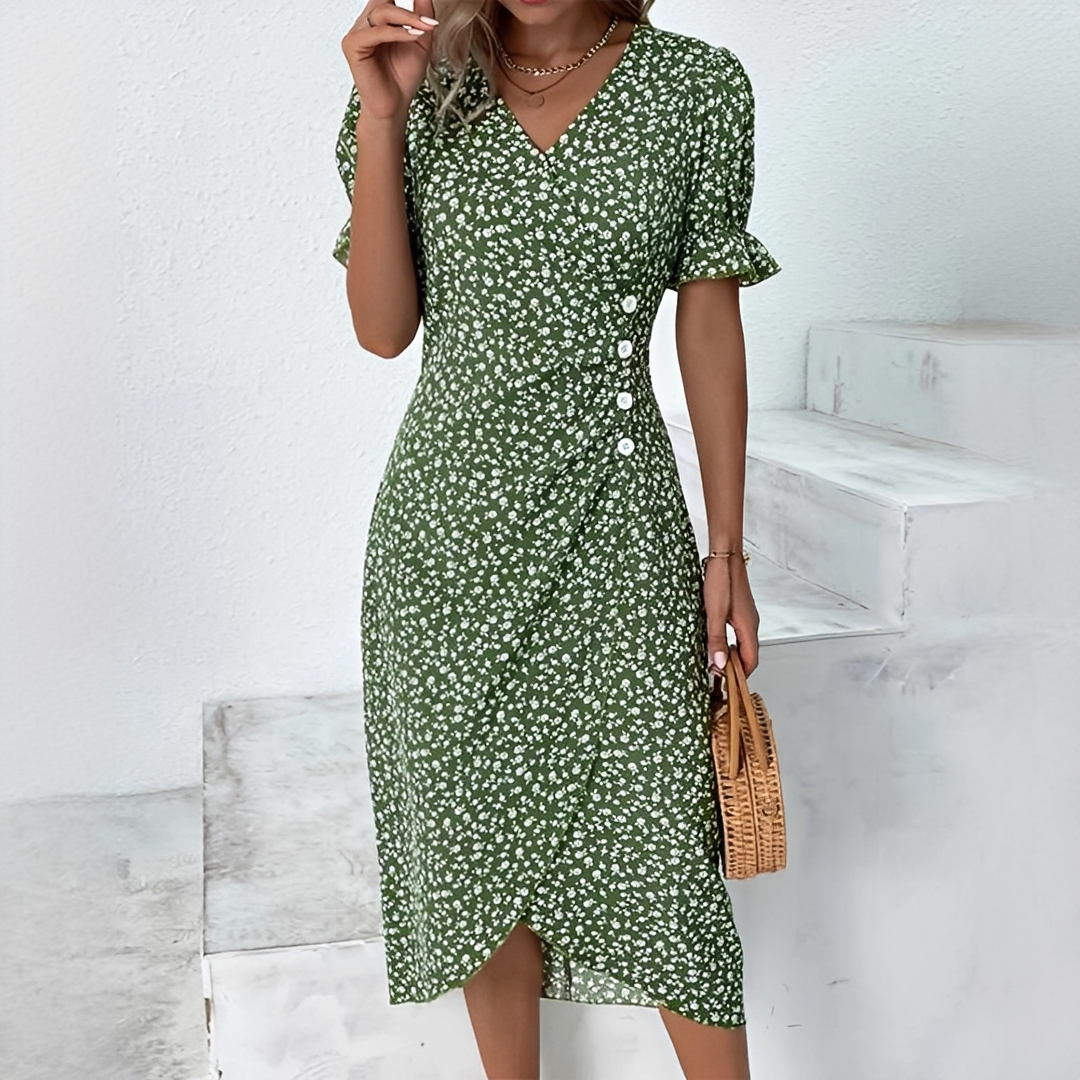 Addyson - Stylish Flowing Mini Dress