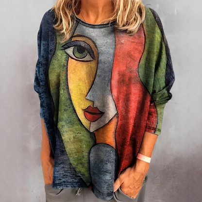 Jamaerah - Loose Fit Long Sleeve Shirt