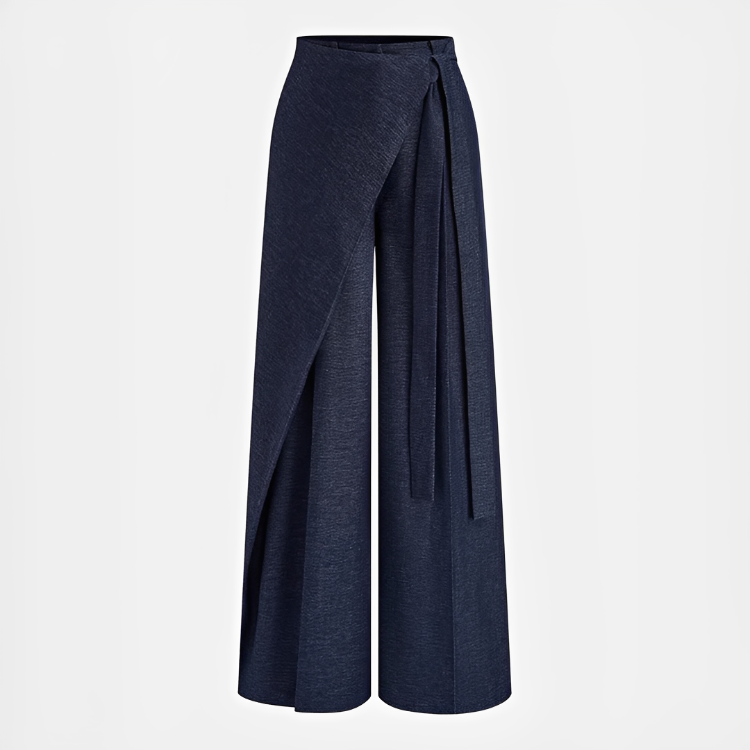 Leilani - Asymmetric wide leg pants