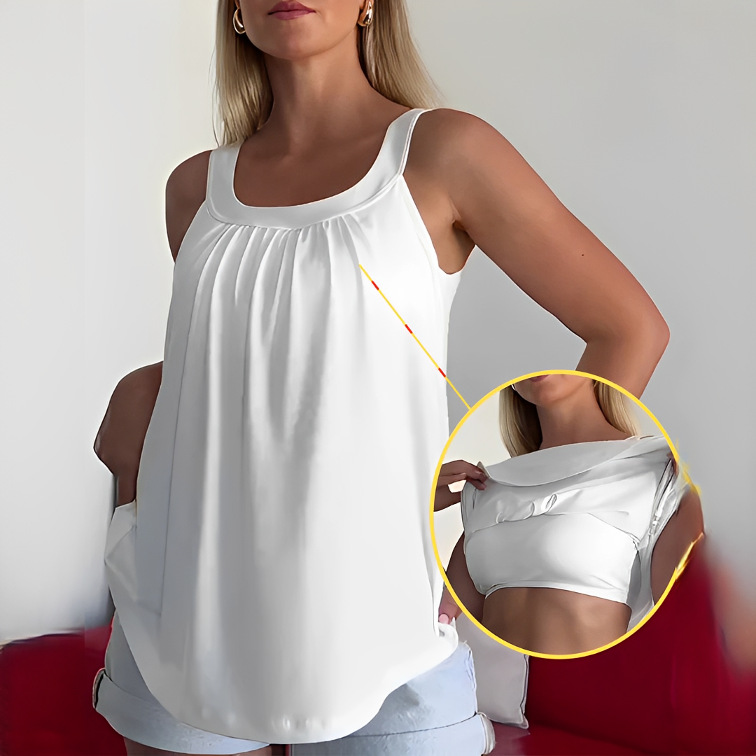 Amitiel - Stylish Sleeveless Tank Top