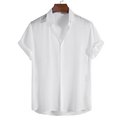 Spencer - Casual Button-Up Polo Shirt
