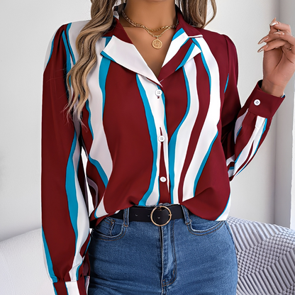 Dyan - Casual Button Down Shirt