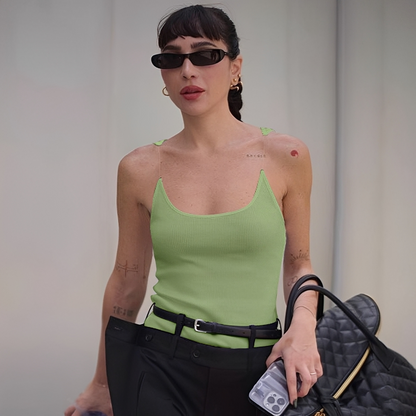 Maisie - Fashionable Strap Tank Top