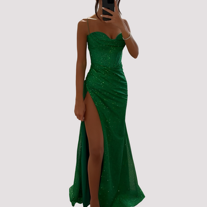 Bonnie - Elegant Maxi Dress with Split
