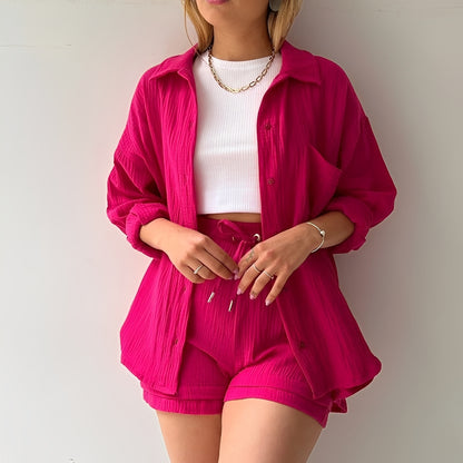 Alisha - Comfy Long Sleeve 2-Piece Set