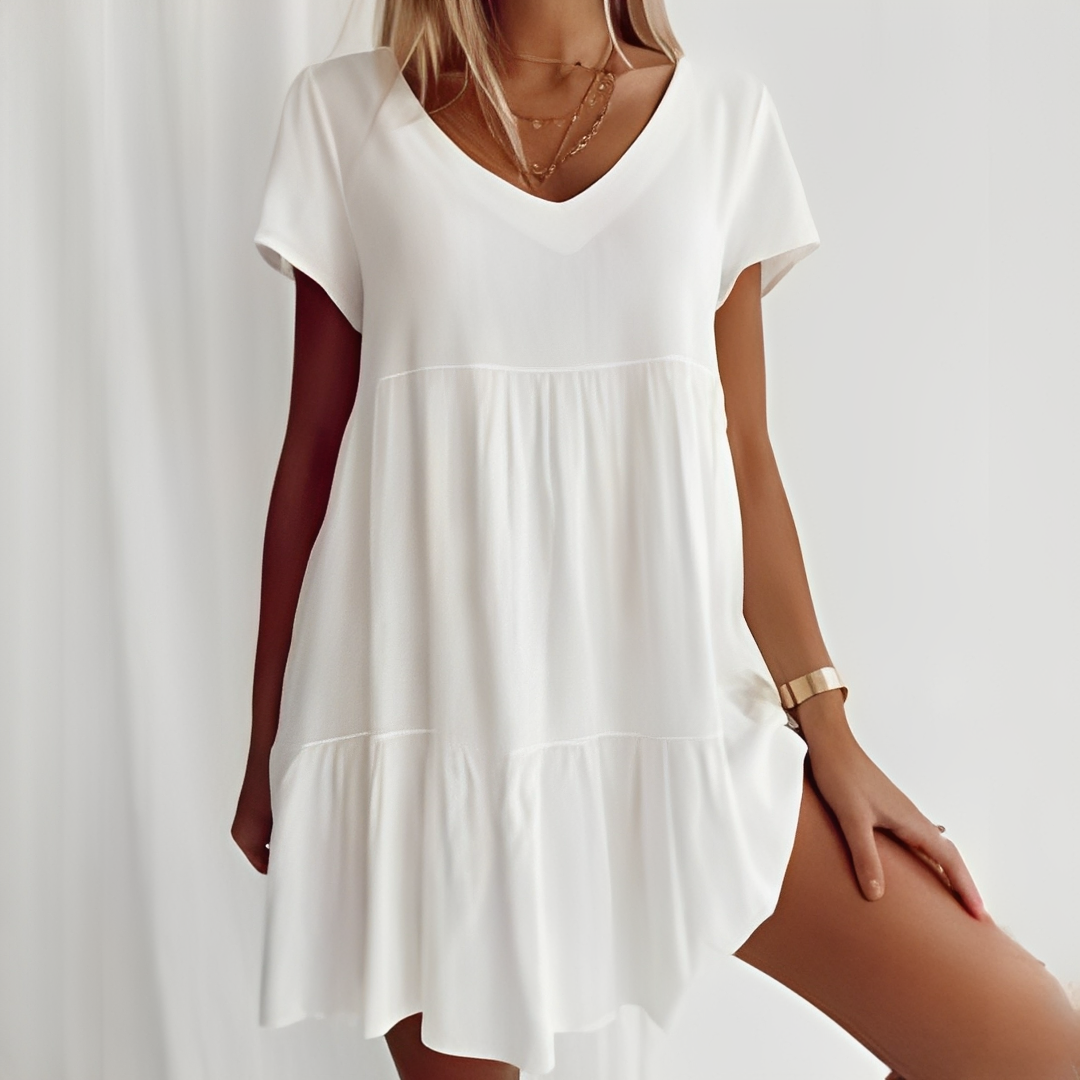 Judith - Relaxed Casual Short Dress