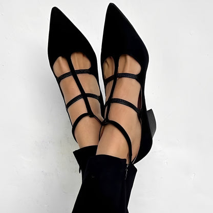 Shayan - Stylish Pointed Toe Pumps Sandals