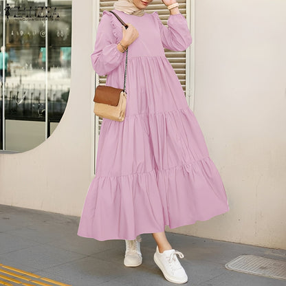 Margaret - Chic Swing Midi Dress