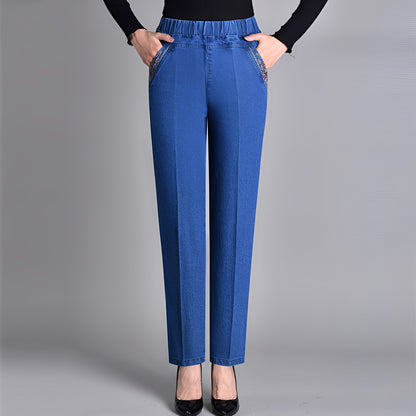 Daniella - Stylish Trousers with Elastic Waist
