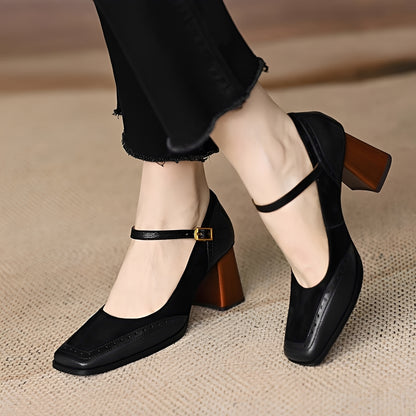 Isha - Formal Chunky Heels