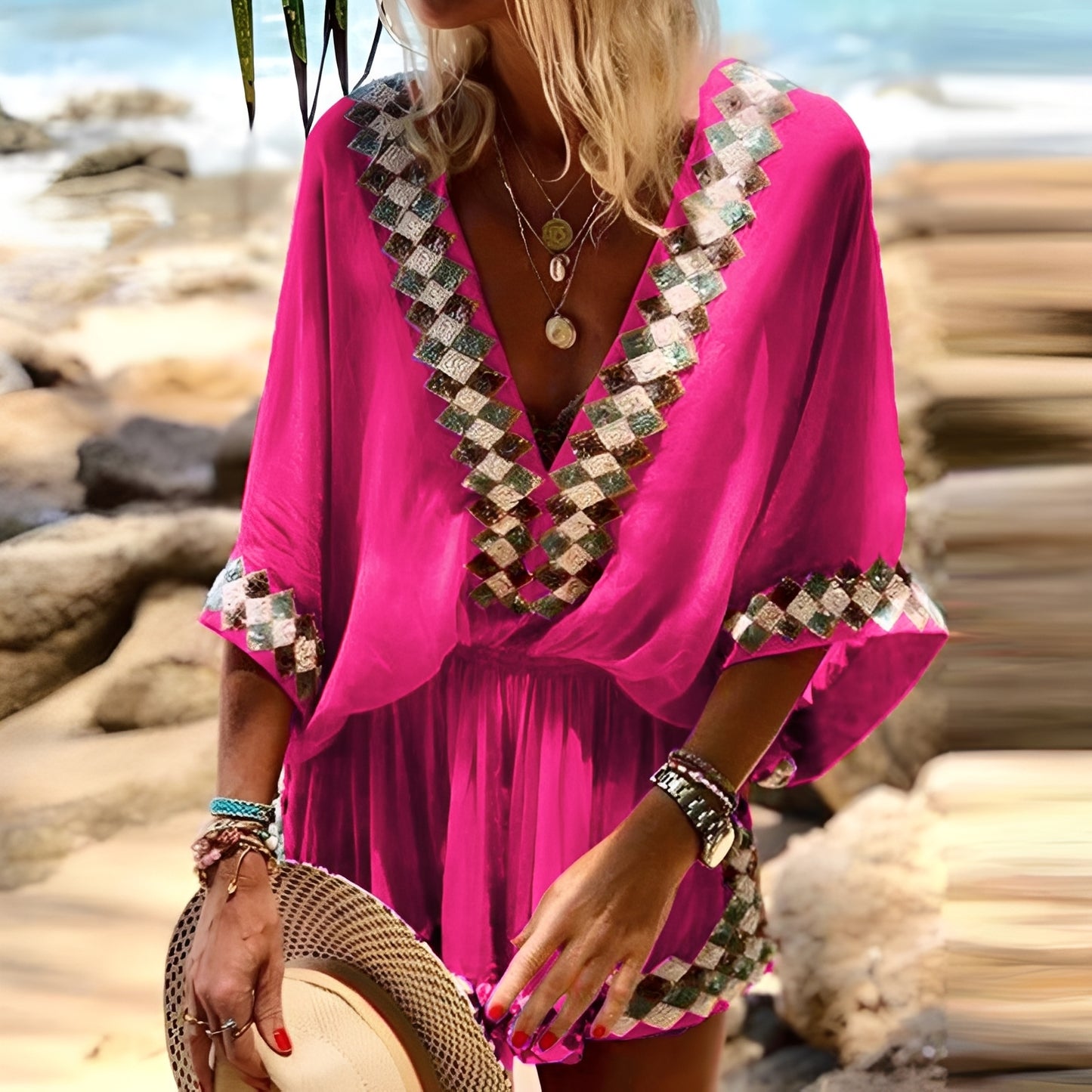Jenn - Stylish Bohemian Romper
