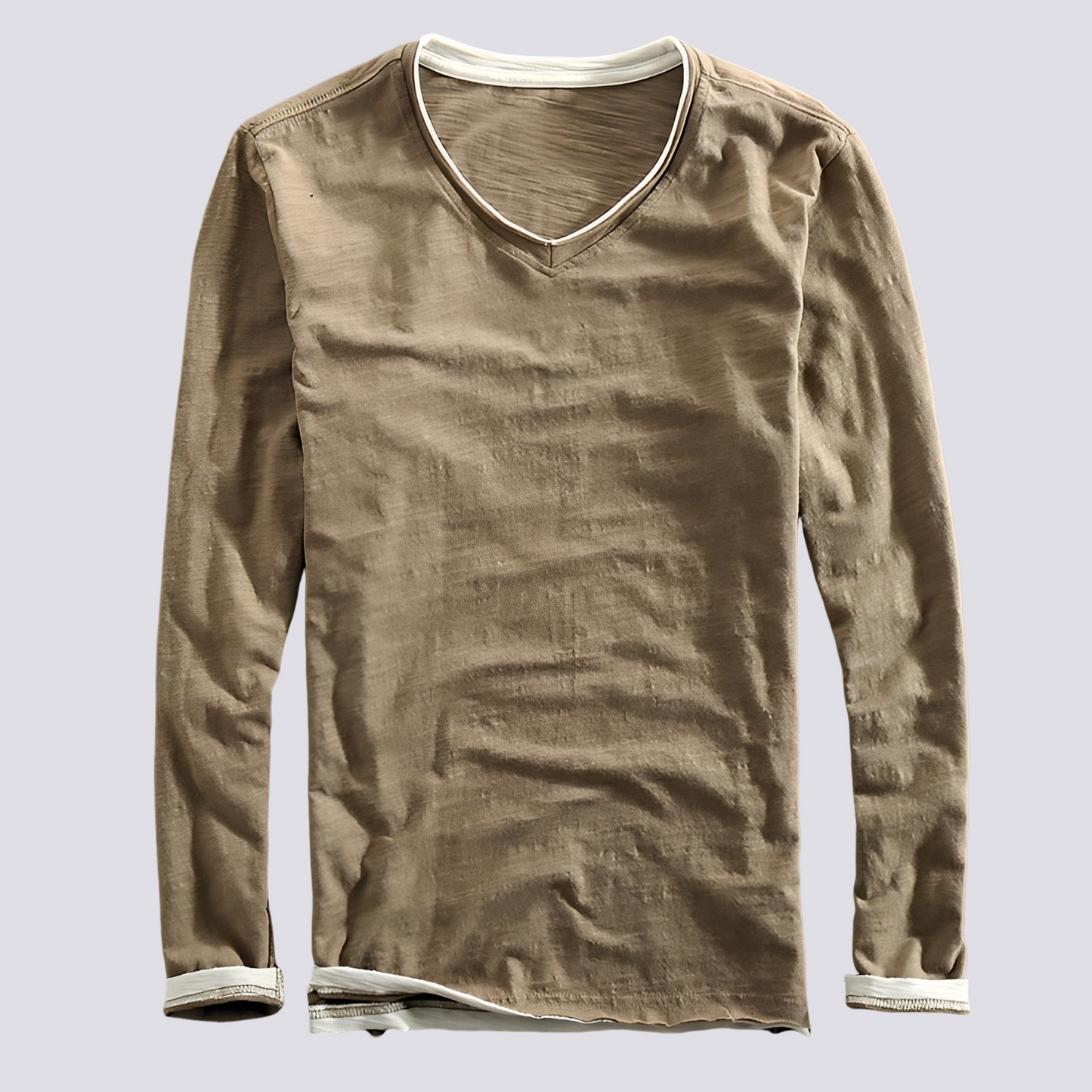 Jack - Trendy Long-sleeve Distressed Shirt