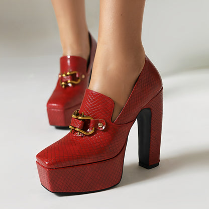 Jennie - Stylish Chunky Heels