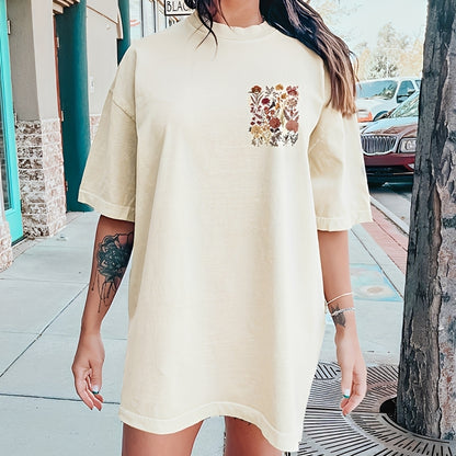 Thea - Stylish T-shirt with Floral Print