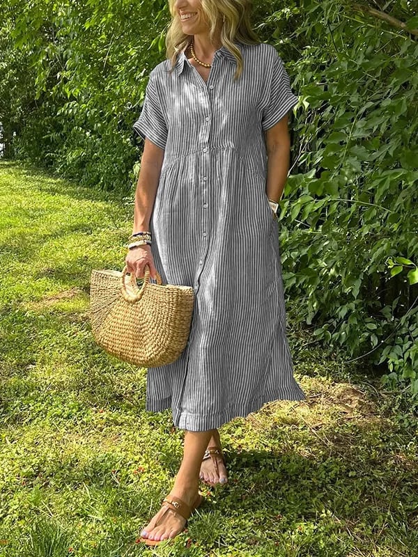 Corinne – Elegant Women's Shirt Dress