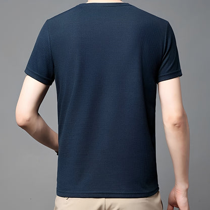 Jed - Casual Waffle T-Shirt