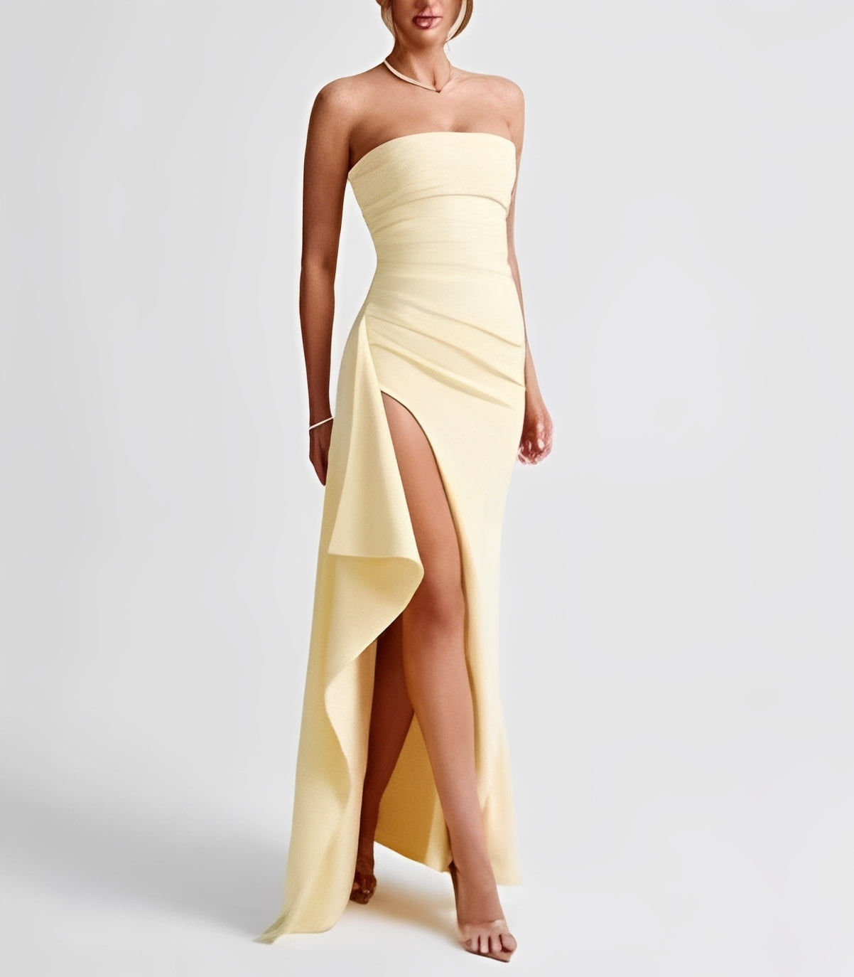 Danelle - Stylish Maxi Dress with Slit