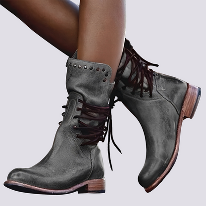 Monica - Trendy Long Heel Boots