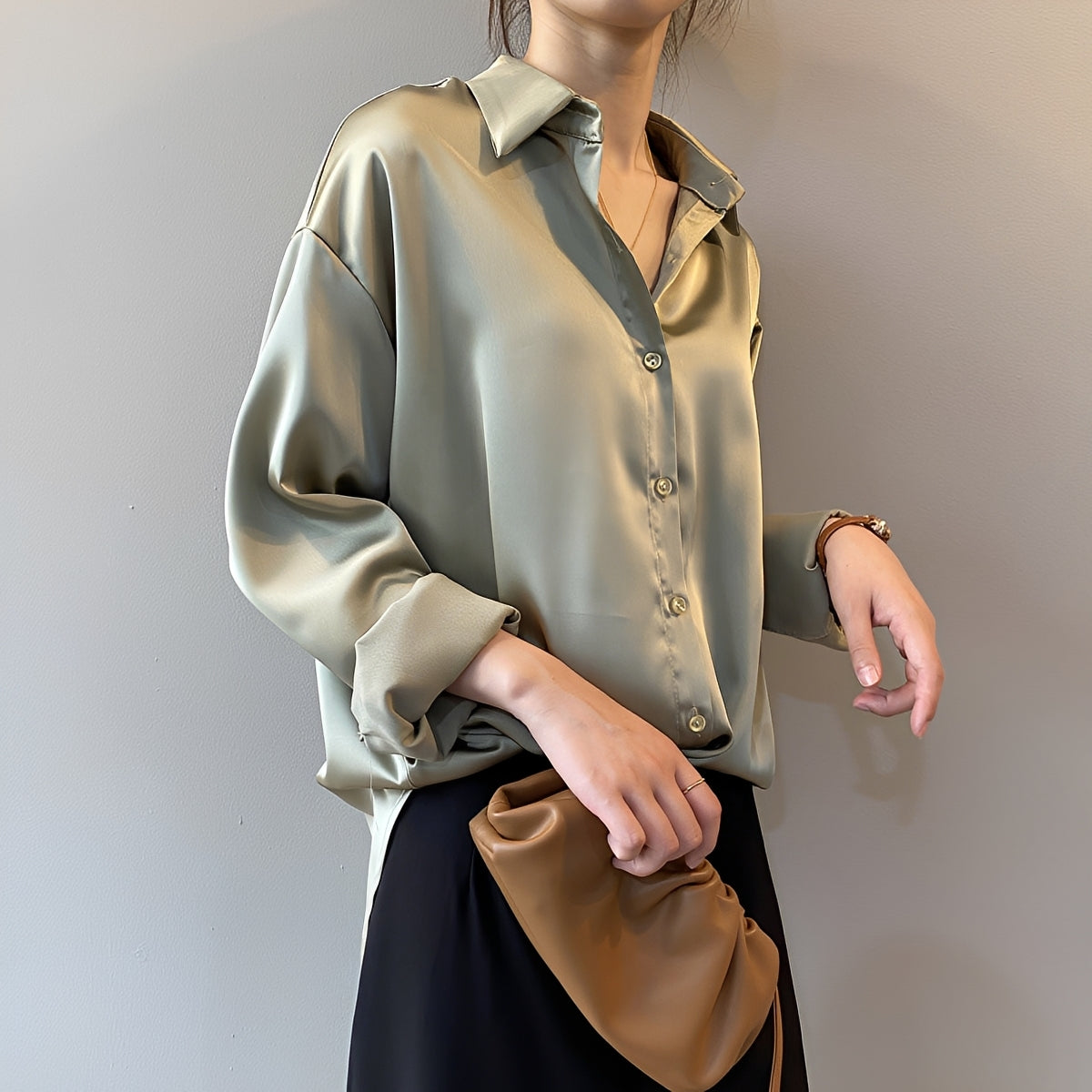 Christine - Stylish Long-sleeve Shirt