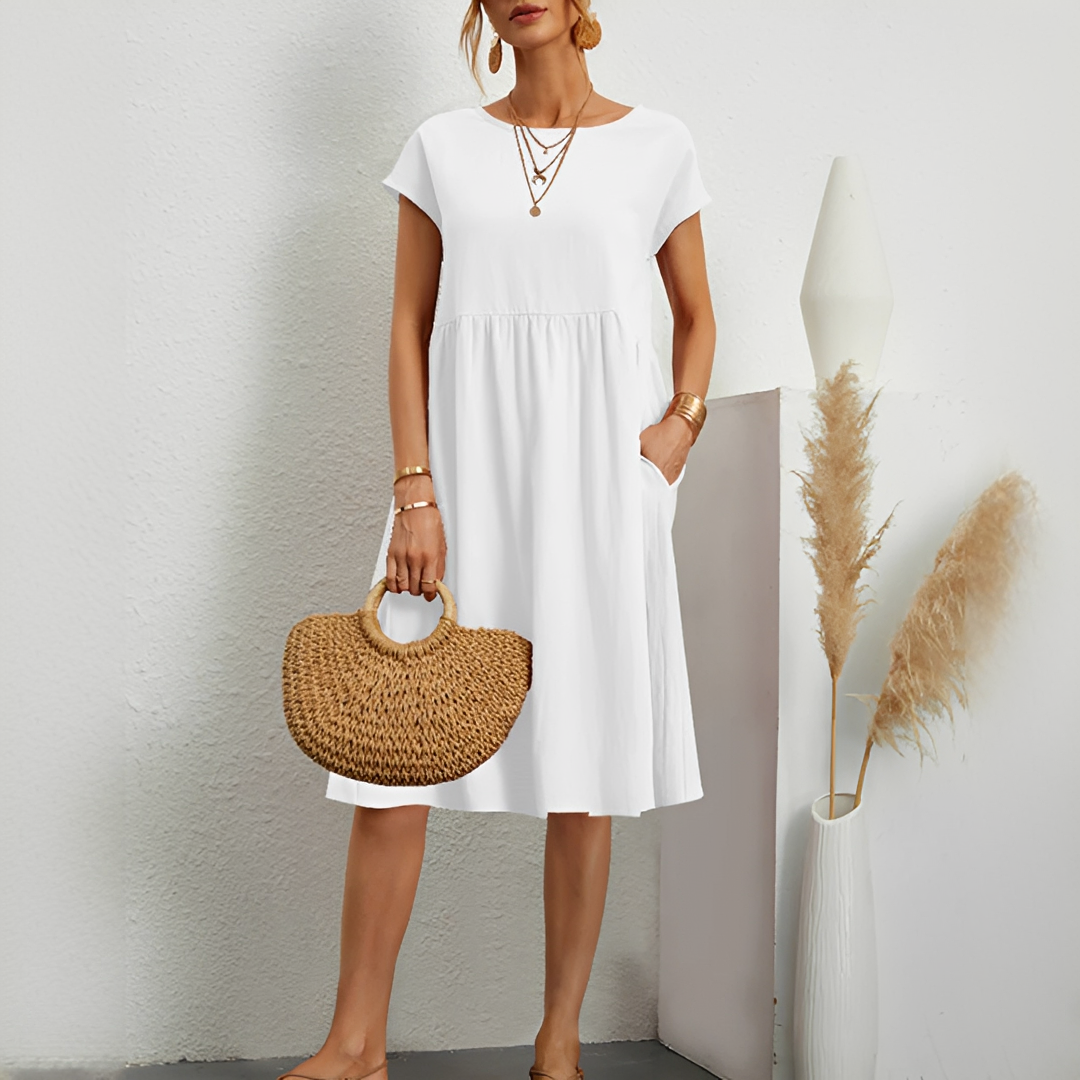 Evalyn - Sophisticated Midi Dress