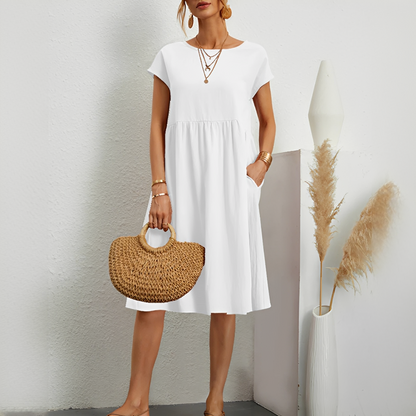Evalyn - Sophisticated Midi Dress
