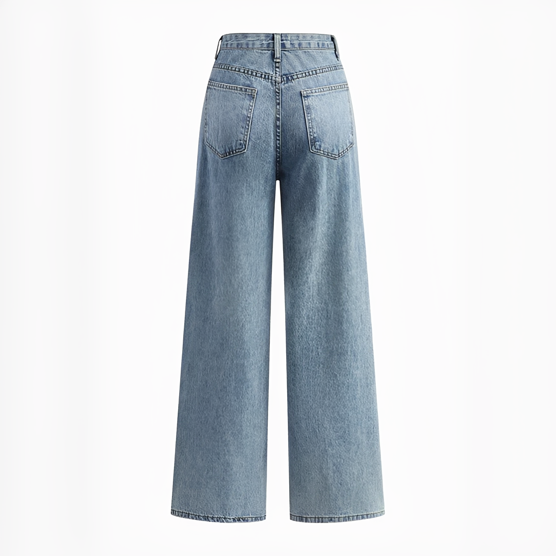 Jolina - Asymmetric waist pants