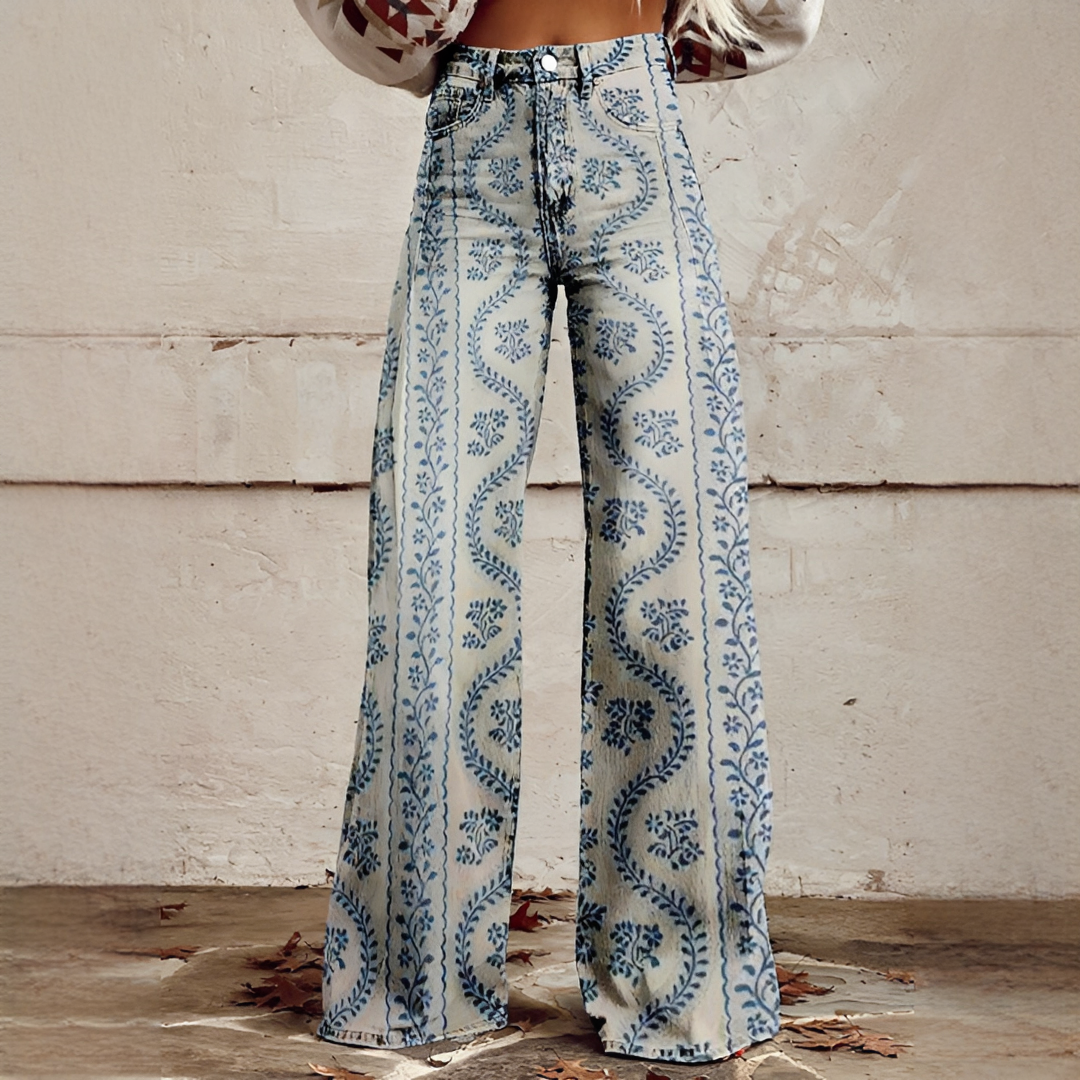 Shannon - Fashionable Wide Leg Pants