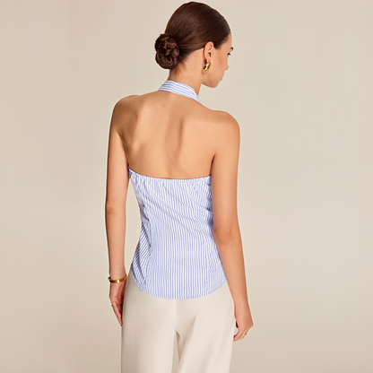 Kerren - Elegant Striped Tops