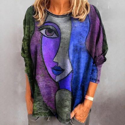 Jamaerah - Loose Fit Long Sleeve Shirt