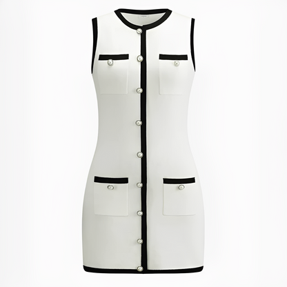 Delilah - Chic sleeveless short dress