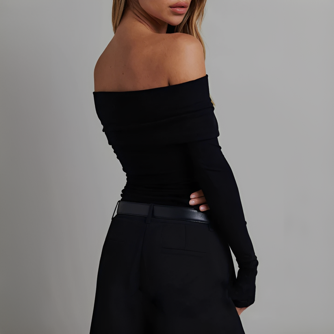 Kathryn - Stylish Off Shoulder Top