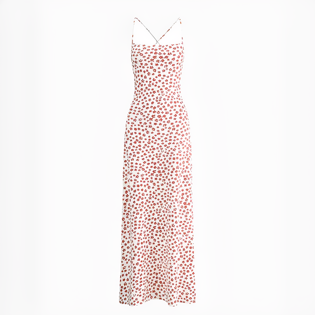 Emily - Strappy flowy long dress