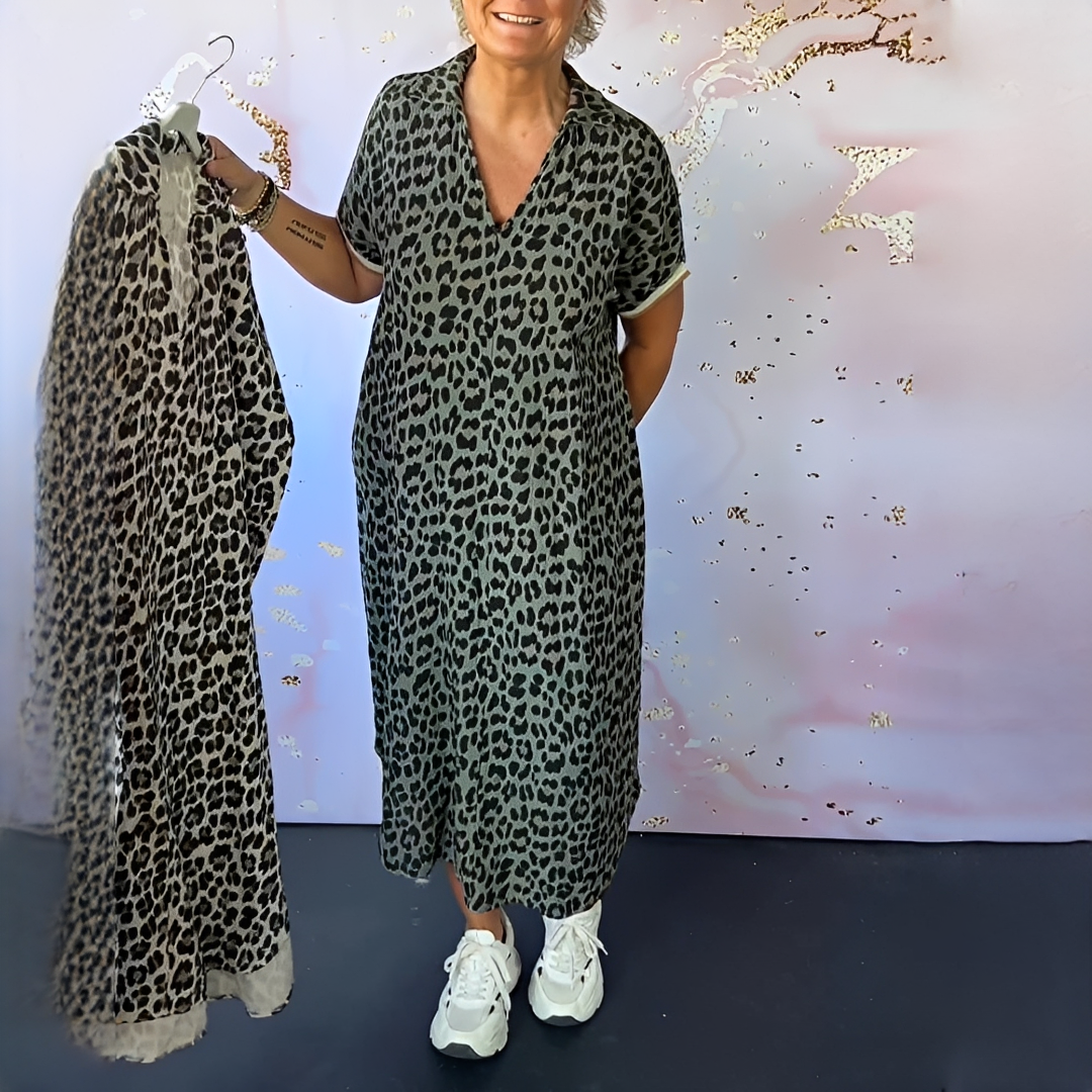 Domiel - Trendy Midi Dress