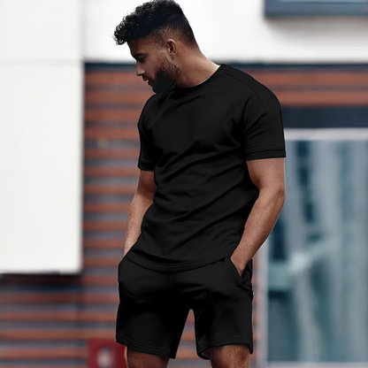 Drake - Men's t-shirt and shorts set - for warm days