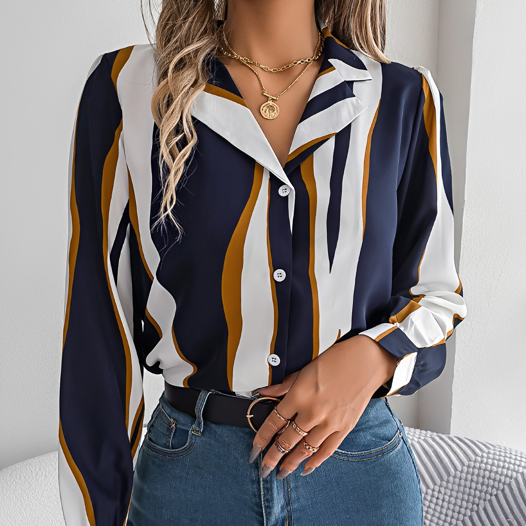 Dyan - Casual Button Down Shirt