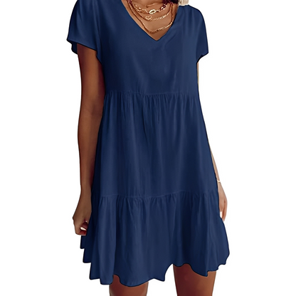 Judith - Relaxed Casual Short Dress