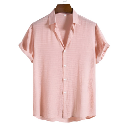 Spencer - Casual Button-Up Polo Shirt