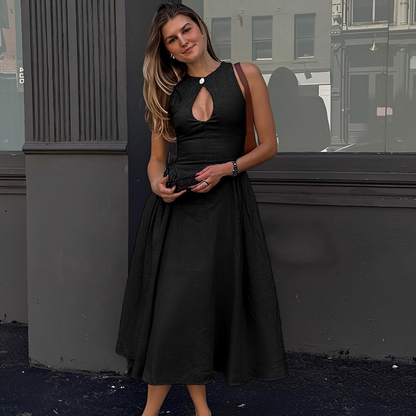 Chelou - Pleated Maxi Dress
