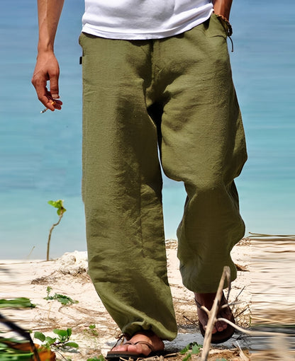 Theo - Men's Pants - Perfect for Sunny Outdoor Strolls