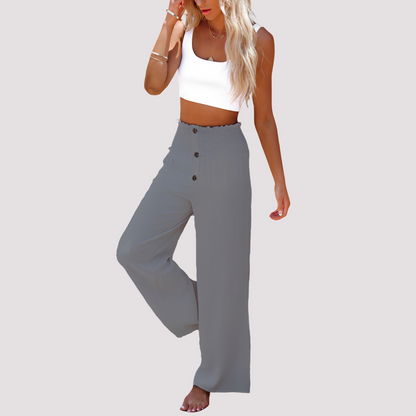 Christa - Relaxed High-Waist Pants