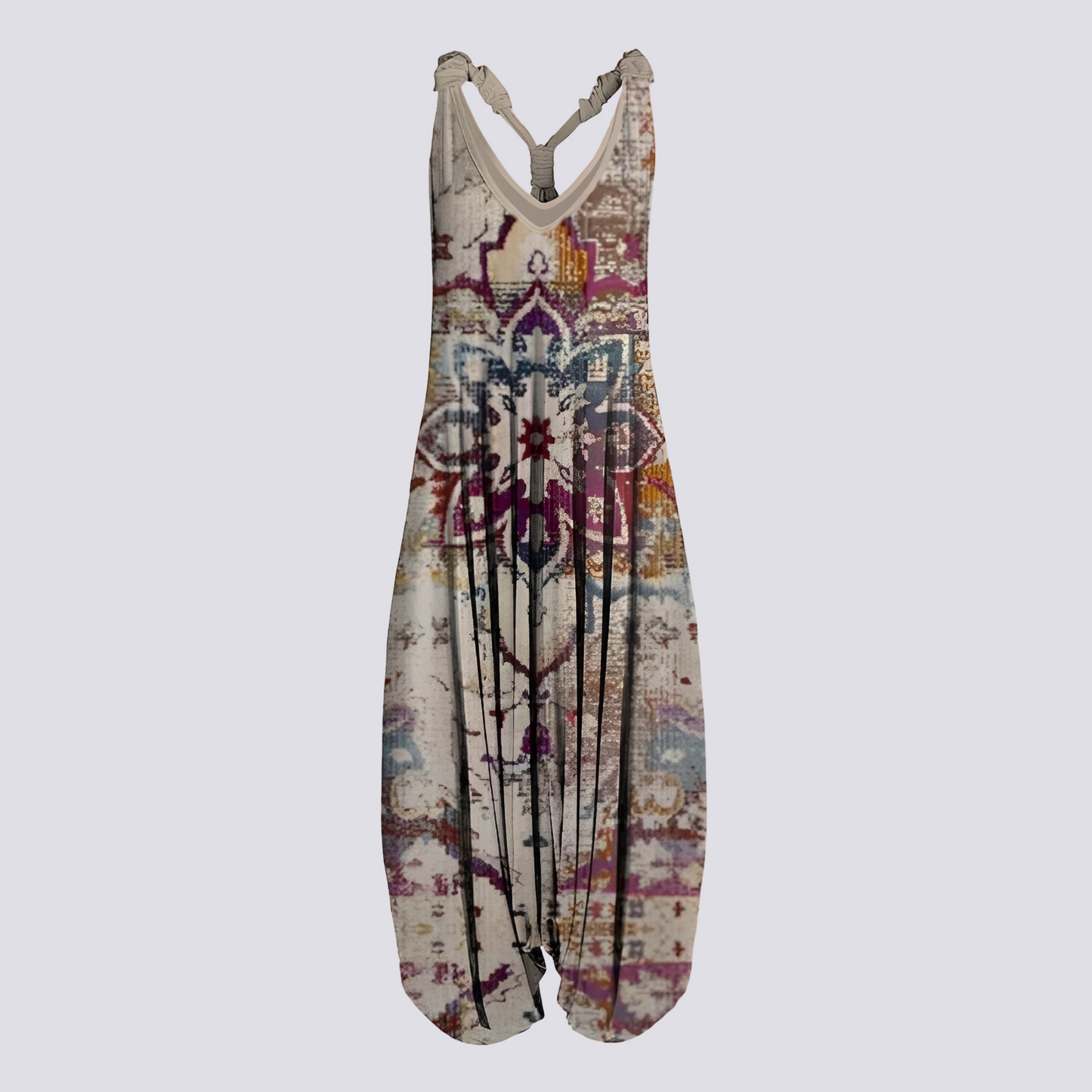 Jennifer - Casual Sleeveless Jumpsuit