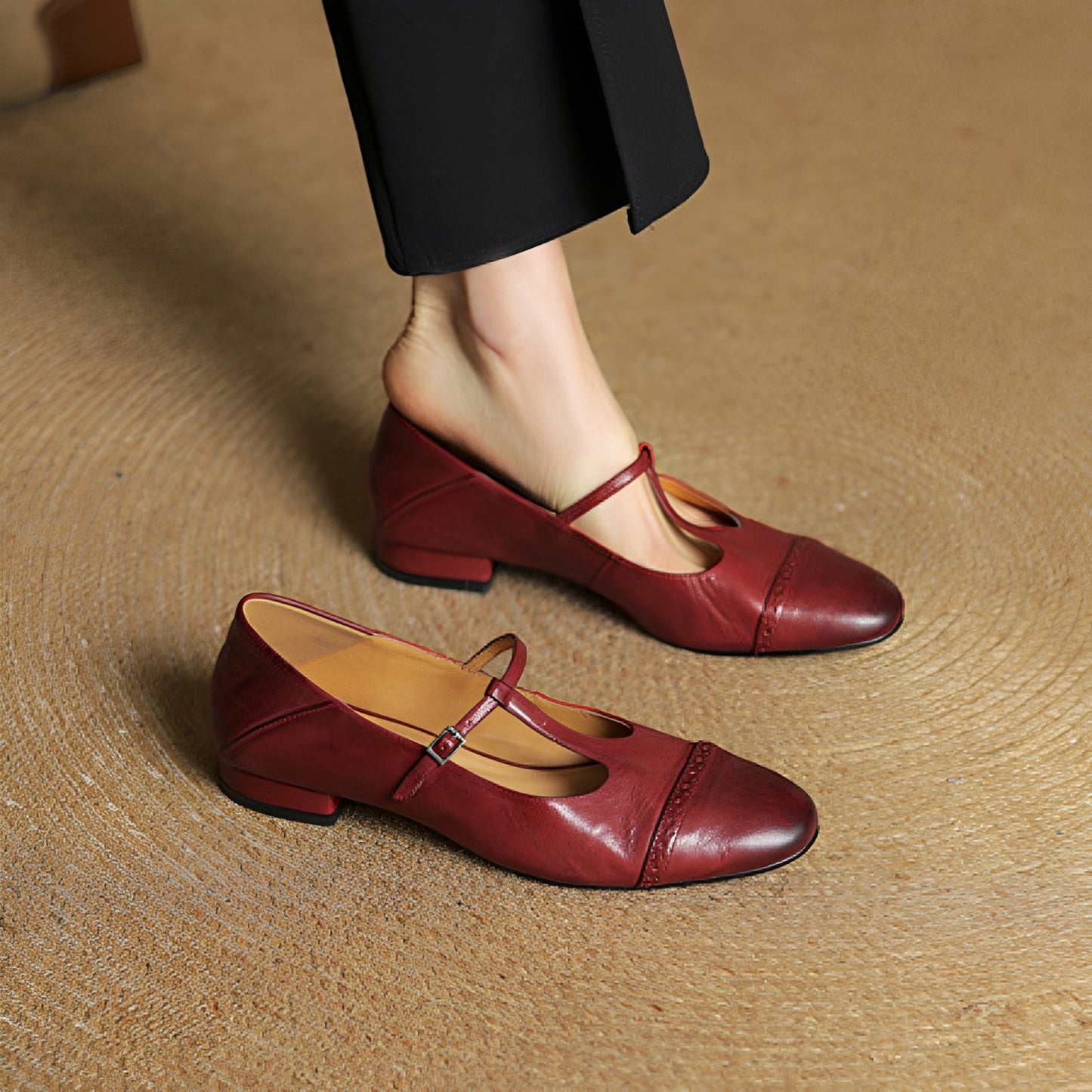 Aayan - Casual Flats with Buckle