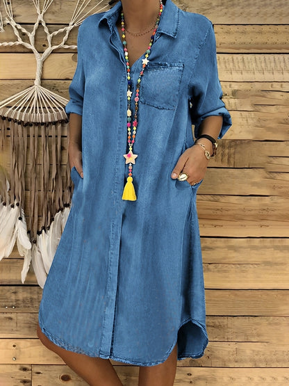 Kristina - Denim Dress for Casual Wear