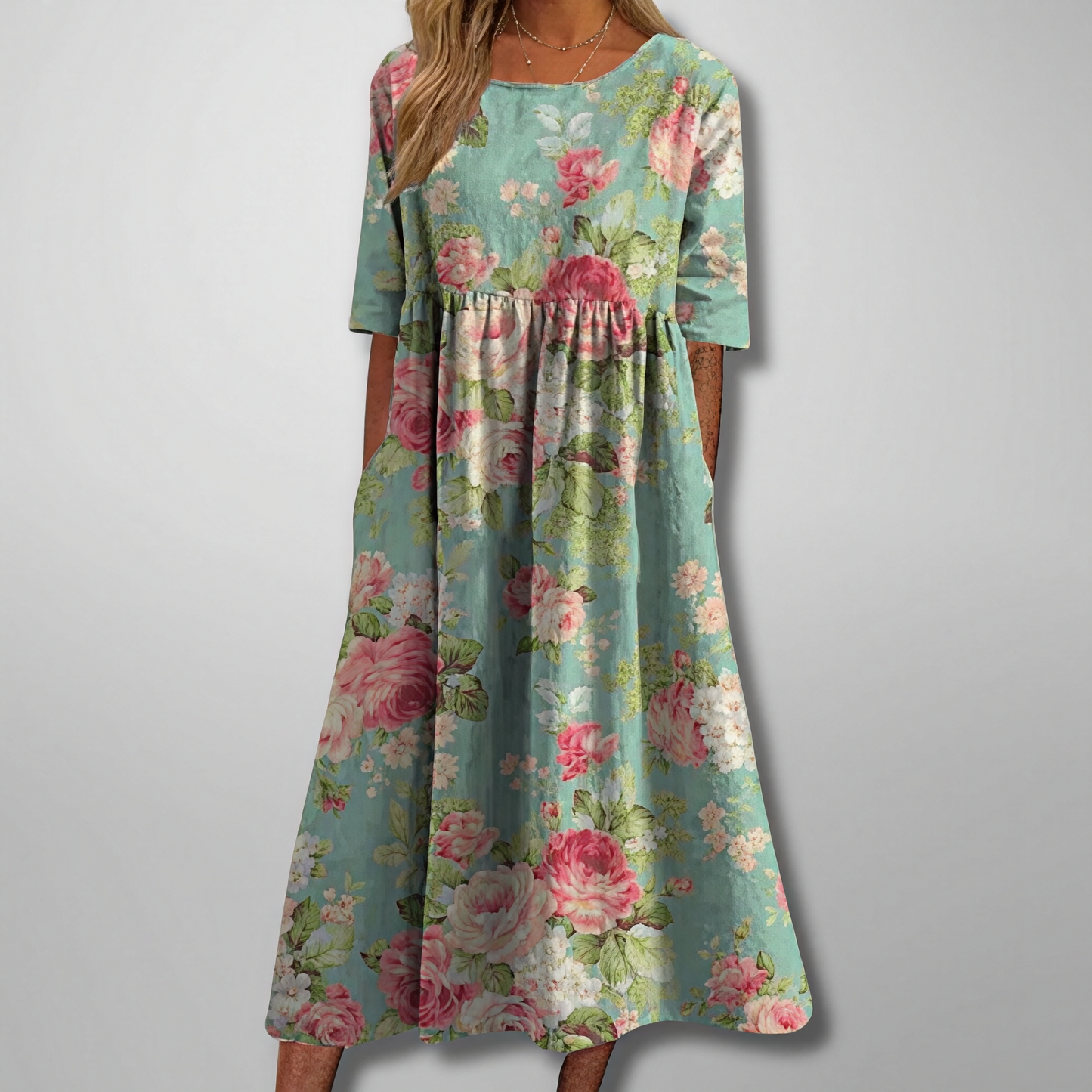 Gail – Floral Women's Maxi Dress