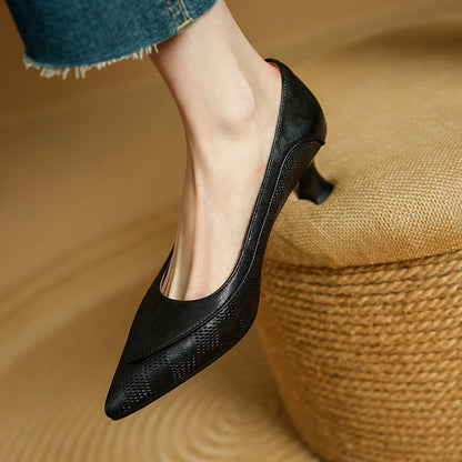 Charlotte - Stylish Pointed Toe Heels