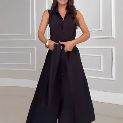Alison - Sleeveless Midi Dress