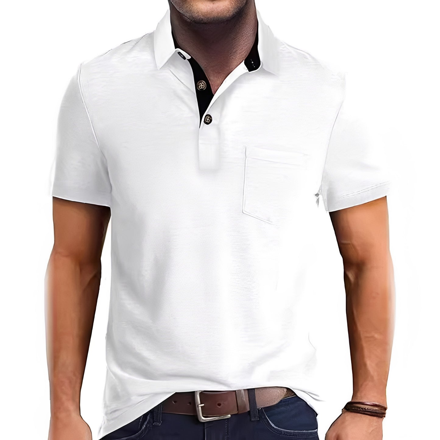 Hobbs - Casual Short Sleeve Polo Shirt