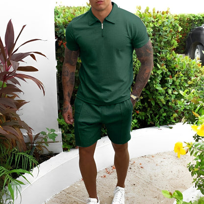 Richard - Casual Polo and Shorts Set for Men
