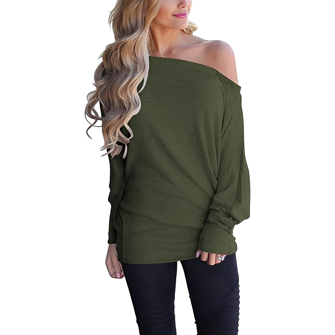 Cordelia - Chic Off Shoulder Shirt